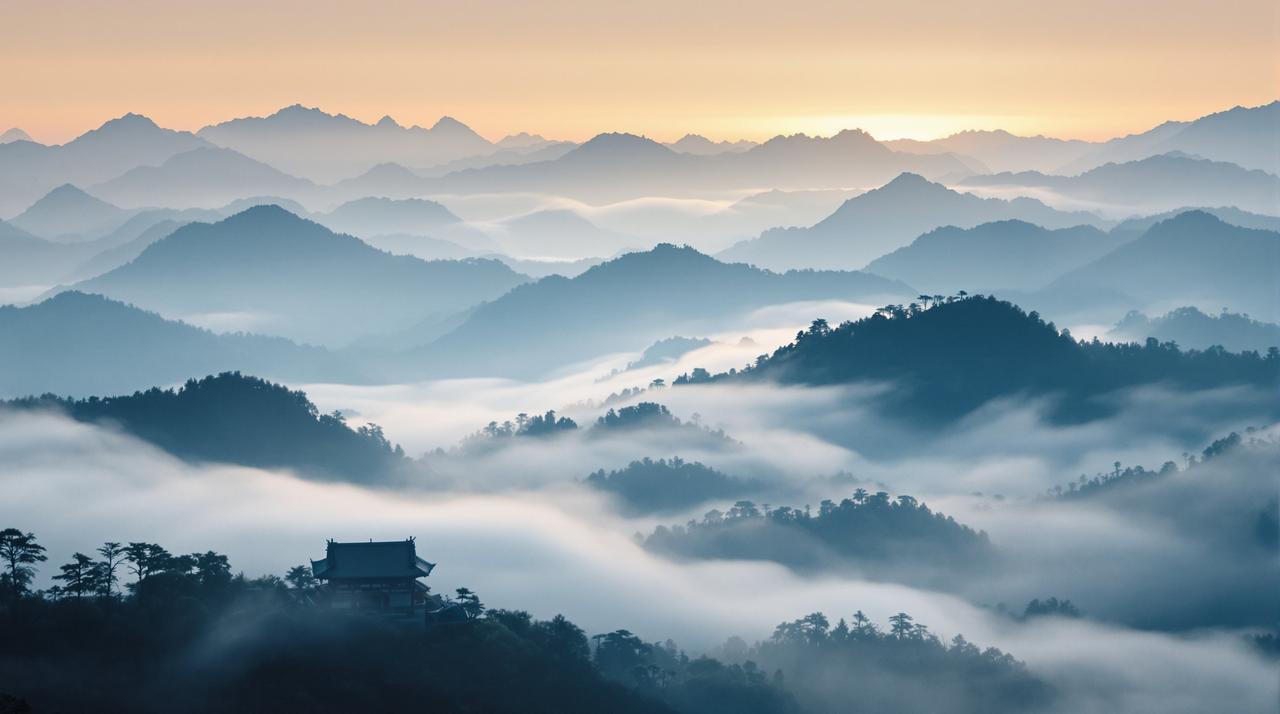 伊人在线 - 峨眉山云海意境